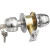 玥玛 卧室木门锁卫生间球型锁不锈钢双锁舌通用款 YM-5831 70