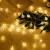 贝工 LED气泡球灯串 暖色 新年春节装饰彩灯串 满天星装饰氛围灯 电池款10米80灯