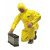 雷克兰/Lakeland ChemMAX4凯麦斯4 标准带帽连体防化服 M码 黄色 1件装 CT4SY428 企业定制