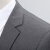 OMAX西装男套装韩版修身商务休闲小西服新郎伴郎结婚礼服上班职业正装 灰色1扣西服+西裤 180/XXL（145-150斤左右）