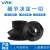 威尔克VRK ZP3系列矮小风琴型真空吸盘M5外牙内牙吸盘带螺牙橡胶硅胶吸盘连接件 M5外牙ZP3-T08BS-A5 硅胶 