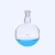 希万辉 实验室耐高温球形烧瓶耐高温加厚单口平底试剂瓶 500ml/19