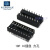 IC底座集成块PCB线路板芯片51单晶片AT89S52插座STC89C52电路C51 (10个) 18P IC插座 方孔