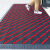 防滑入门地垫室外三合一进门口拼接地毯商用户外脚垫酒店商用门垫 灰色红色相间单刷 60cm*90cm送橡胶锤