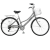 凤凰（Phoenix）  自行车女成人小学生青少年亲子城市复古母子单车轻便普通男女式士自行车 羽墨26寸银黑色