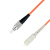 东电通信（DODEM）FC-SC 工程电信级光纤跳线 千兆多模单芯 MM 62.5/125 OM2 50米