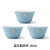 【新款】日春茶具日春茶叶 茶具套装铁观音大红袍普洱通用 蓝天鹅茶杯(3个)-80ml