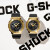 卡西欧（CASIO）女表g-shock金属八角橡树GM-S2100电子运动表礼物送女友 GM-S2100GB-1APR