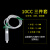 点胶机点胶针筒适配器3cc5cc10cc30cc55cc针筒连接器连接管 透明色10CC美式老款小套 +绿色适配器