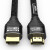 秋叶原（CHOSEAL）HDMI数字高清视频线线 4K数字高清线3D视频线电脑电视显示投影仪 1米