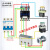 电动机综合保护器JD-5电机缺相断相过载三相380vJD-8启动220v JD-5 1A 80A AC220V