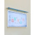 挂墙宣传栏公示栏橱窗栏公告栏文化展板告示栏活动展示板 80x120cm(银色) 光箱体