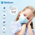 麦迪康Medicom儿童一次性防护口罩 独立包装40只/盒 薄款透气不勒耳 蓝粉各一盒