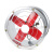 欧士戈（oushige）10寸强力圆筒排气扇（带百叶）工业排气扇厨房排风扇强力抽风机通风扇换气扇