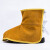 宇禄九州Y10黄色绑腿款20cm护脚罩电焊护脚套防烫隔热护脚盖
