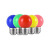 星期十 彩色灯泡led灯螺口小球泡 E27LED白色球泡5W定制