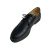 迦南天马（JIANANTIANMA）J0053 头层牛皮+PU注塑底 黑色 防滑皮鞋 39码 企业定制