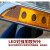 鼎红 太阳能道钉LED爆闪频闪铸铝道钉交通设施道路轮廓标引导警示路标黄色带脚闪灯
