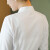訫嗳逸衫空姐面试白衬衫职业装女工作服气质V领衬衣正装空乘制服 单件-白色衬衫 4XL (建议体重136-145斤）