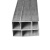 德岐 黑方管 焊接薄厚壁直角方通 矩管 一米价 1米/根 350*350 7.5mm 