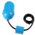 伊莱科 电缆式浮球液位控制器电缆浮球塑料浮球开关 FQS-4 蓝色 5米