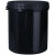 油墨罐塑料罐子级黑色避光密封罐圆柱形分装瓶200/500ml1L升 易拉罐300ml黑色-H款