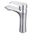 希珀龙（SURPON） 精铜面盆冷热水龙头卫浴洗脸台卫生间浴室柜龙头LT1713 银色