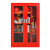 康迪普 加油站微型消防站加厚钢制消防柜建筑工地防火装备柜消防器材柜 1.2*0.9米消防柜 常规
