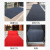 尚美巢品 双条纹地垫商用地毯进门地垫门垫 宽1.6米整卷长15米 深红色