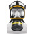 防农药面具面罩化工喷漆防护面罩隔离农药防毒全面具 N95面具 面具+导管+3号罐