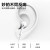 陆圳适用小米Civi3耳机高音质耳塞Xiaomi Civi3入耳式耳麦线手机TypeC 2代硬塞耳机 黑色