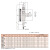 三丰（Mitutoyo）三丰百分表 2044A/0-5mm/0.01mm耳后盖  指针式指示表 日本原装进口