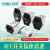 YIBO以伯  YB172-1A(黑色开关+双保险管)IEC插座电源滤波器220V抗干扰交流开关保险管指示灯三合一