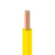起帆(QIFAN)电线电缆 RV6平方国标铜芯特软线 单芯多股 导体结构 84*0.3mm 黄色50米