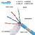 沃莱得（Vanland）电缆 ETHERNET CABLE-300/300V-4*2*24AWG 柔性CTA5e工业网线 符合欧盟CE 1米 蓝色