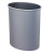南 GPX-93A 南方椭圆形塑料单层垃圾桶  灰色 商用垃圾桶 酒店宾馆客房果皮桶