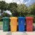 庄太太 【100L蓝色可回收物】杭州福建垃圾桶大号垃圾分类垃圾桶户外果皮箱