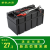 电池盒子电动车三轮车48V60V20A32A手提通用移动改装电瓶空盒外壳 整套加厚60V20A直排摆放电池盒