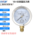 上海仪川 耐震压力表负压表YN-60 油压气压水压液压径向 YN-60 0-6MPa