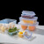 炬意（JY）塑料收纳盒食品级密封保鲜盒 小号冰箱冷冻可微波储物带饭餐盒 长方形6500ml 长35宽24高12cm 透明