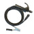 沪工 电焊机配件使用 焊把线 国标电缆线接地钳龙头线套装 16平方 (25平方)2米接地线+7米焊把线