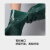 曼睩绿色磨砂纹手套1双橡胶磨砂纹耐酸碱止滑防腐蚀防水劳保手套可定制