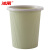 冰禹 BY-3089 塑料压圈垃圾桶（6个装）Φ27.5×31cm 塑料压圈垃圾篓 北欧绿