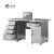诚扬CY-BGZ不锈钢办公桌长方形台式平板桌1.2米1.4米办公桌带抽屉工作台 201七斗桌1.6米 