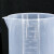 贝傅特 BFT-1 刻度杯 塑料烧杯 实验室器皿 塑料量杯 2000m l2个 刻度烧杯