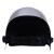 100V 自动变光电焊面罩焊帽焊强光焊工面具烧焊头盔头箍9100X 9100X面罩有边窗