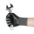 盛港（SHENGGANG）磨不破-600丁腈橡胶皮防滑耐油防护手套 升级款-耐磨型 12付/包 5包装 灰色 
