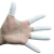 普舍（PUTSCHE）乳胶指套 无尘防滑一次性工业橡胶劳保手指套 白色(手卷)大码/300个