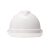 梅思安/MSA ABS豪华型超爱戴帽衬 V型安全帽施工建筑工地劳保头盔 白色 1顶装 企业定制