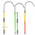 绝缘救援钩电力高压救生钩10KV救生勾施工防护35KV防触电打捞工具 黄杆2节2米